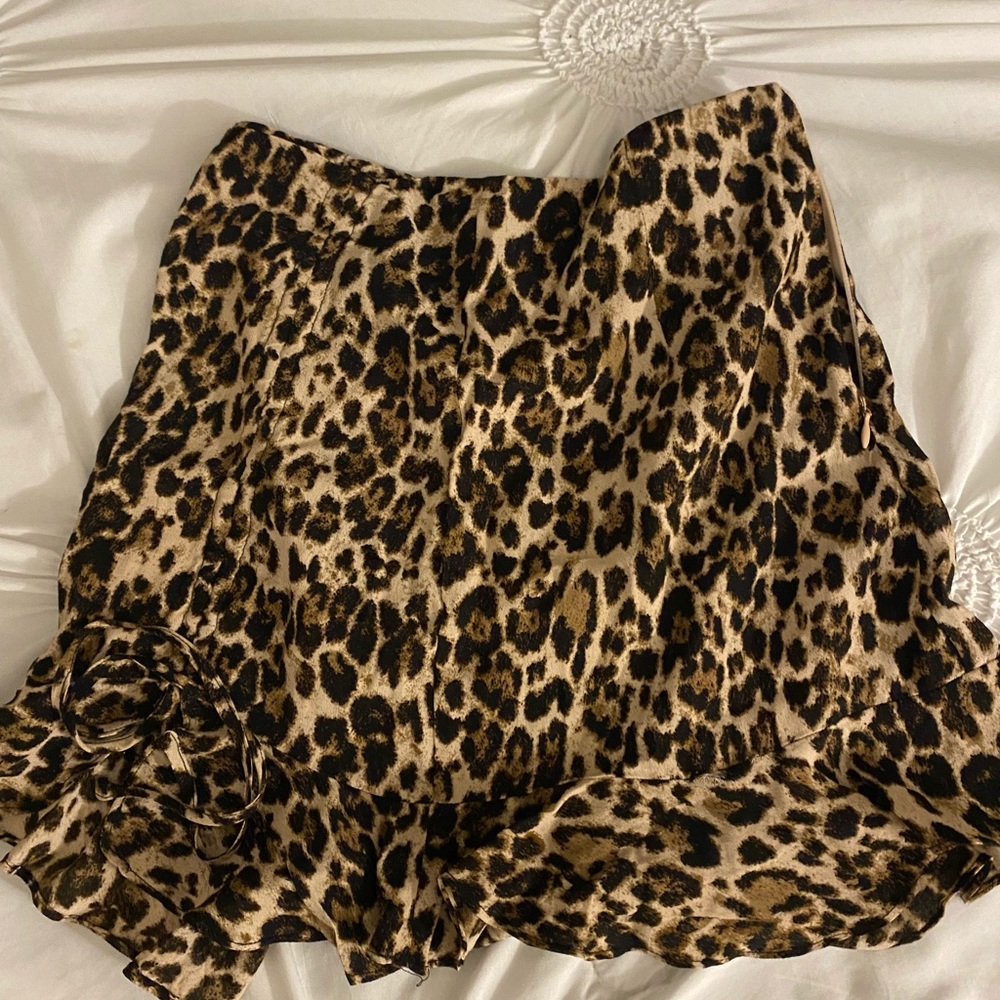 Cheetah skirt
